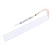 LED-24TRF46W4-S - 4ft Magnetic LED Retrofit Kit - 4 Light Bars - Selectable Wattage and CCT - Up to 6,670 Lumens - Ballast Bypass - 46W/38W/30W - Select from 5 color temps  -REMOVABLE LENS