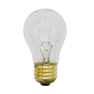 40A15/CL 130V 40W Clear Appliance Bulb 40A15/CL 130V 40W Clear Appliance Bulb - Norman Lamps