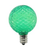 LEDG40E12-Green  Christmas LED Bulb E12