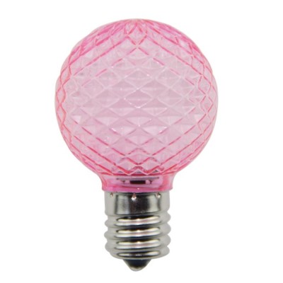 LEDG40E17-PINK Christmas LED Bulb - Norman Lamps