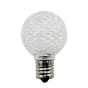 LEDG40E17-CW Cool White Christmas LED Bulb - Norman Lamps
