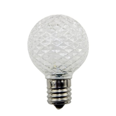 LEDG40E17-CW Cool White Christmas LED Bulb - Norman Lamps
