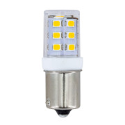 LED-1156-2W-5K-10-30V 5000K LED T5 BA15S, SC Bayonet Base