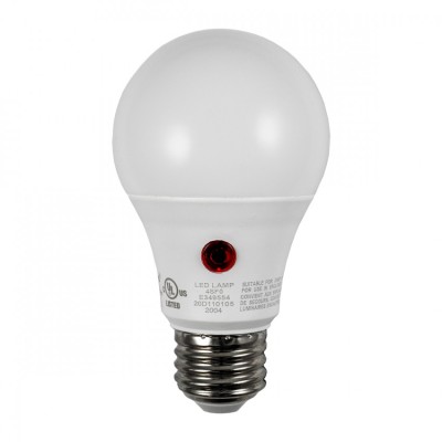 LED-A19DD9W-5K Dusk-to-Dawn 5000K