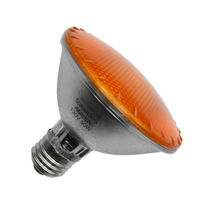 50PAR30S/AMBER Halogen PAR30 50PAR30S/AMBER Halogen PAR30 - Norman Lamps