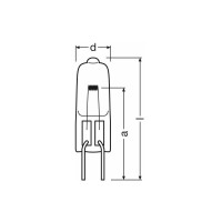 OSRAM-64611 Halogen 12V 50W GY6.35 OSRAM-64611 Halogen 12V 50W GY6.35 - OSRAM-64611 - Norman Lamps