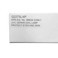 G22T5L/4P 22-Watt Germicidal Tube G22T5L/4P 22-Watt Germicidal Tube - G22T5L/4P - Norman Lamps
