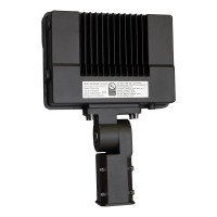 LCN-FLV-150S-SB Color and wattage Selectable LED Flood Light Fixture - LCN-FLV-150S-SB - Norman Lamps