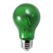 LED A19 Green Transparent Glass LED A19 Green Transparent Glass