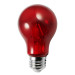LED A19 Red Transparent Glass LED A19 Red Transparent Glass