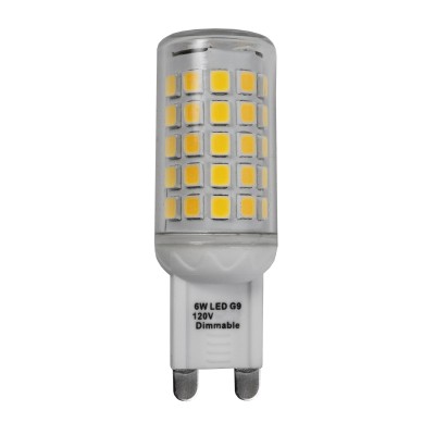 LED-G9-6W-4KDIM 120V 6W G9 Base  4000K Cool White