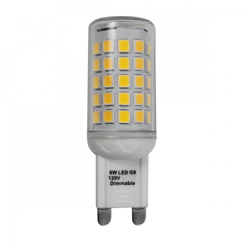 Ampoule LED G9 6W Dimmable 220V 360° - Blanc Neutre 4000K - 5500K - SILAMP