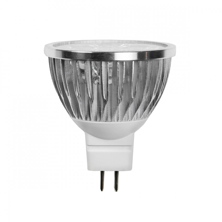 LED-MR16-4W Red Color - 12 volts, 4 watts, MR16, (2-pin) base