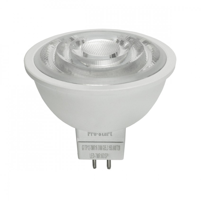 LED-7MR16DSP950 - 12 volt, 7 watt, LED MR16, 500 Lumens, 5000K Pure White,  Dimmable
