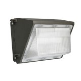 13,000 Lumen Max - 100 Watt Max - Wattage and Color Selectable - LED Wall Pack Fixture - Photo Cell - 0-10V Dimming -  CCT 3K-4K-5K -  WATTAGE 100-80-60 - Norman Lamps