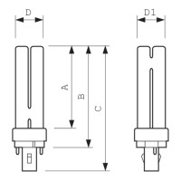 PLC-13W/41/USA PLC-13W/41/USA - PLC-13W/41/USA - Norman Lamps