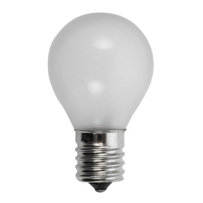 10S11N-130V-INT-IF Miniature Bulb 130V 10W Intermediate Screw Base E17 Frosted Glass