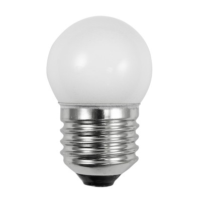 7.5S11-130V-CW Ceramic White 7.5W Incandescent Bulb Medium Screw Base 7.5S11-130V-CW Ceramic White 7.5W Incandescent Bulb Medium Screw Base - Norman Lamps