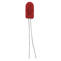 2187-RED Miniature Bulb 28V Wire Leads 1.25