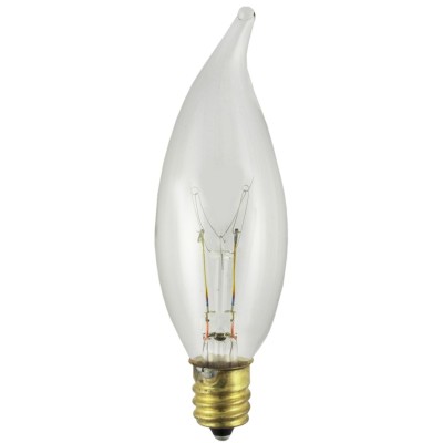 18BT6-24V-CS Clear 24V 18W E12 Base