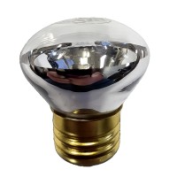 40R14-130V-MED-CL Reflector Bulb 130V 40W E26 Base Clear Glass - Norman Lamps