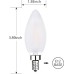 LED-FB10CTFD5.2 120V 5.2W 2700K E12 Soft White Glass - LED-FB10CTFD5.2 - Norman Lamps