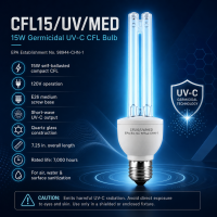 CFL15/UV/MED Germicidal-UVC 15W