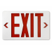 CXT-01-120R/G LED EXIT SIGN RED/GREEN - Double or Single Sided -120/277 Volt - CXT-01-120R/G - Norman Lamps
