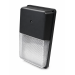 1950 Max Lumen - Black - 15W Max - Wattage and Color Selectable - Black LED Mini Wall Pack Fixture - With Photo Cell 1950 Max Lumen - Black - 15W Max - Wattage and Color Selectable - Black LED Mini Wall Pack Fixture - With Photo Cell