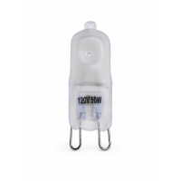 Q50G9-120V-FR Halogen Bulb 120V 50W Frosted Glass Q50G9-120V-FR Halogen Bulb 120V 50W Frosted Glass - Norman Lamps