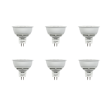 LED-6MR16DIM850-6PK Cool-White 4000K LED MR16 500 Lumens - 6 Pack - Norman Lamps