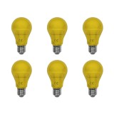 LED-A19-5W-YELLOW 6PK