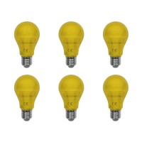 LED-A19-5W-YELLOW 6PK