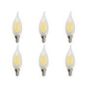 LED-FB10CFCD-4W Flame-Tip 2700K 6 PACK