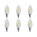 LED-FB10CTC5.55 (6 PACK) Pure-White 5000K - Decorative 500 Lumens Dimmable 6 PACK - LED-FB10CTC5.55 6PK - Norman Lamps