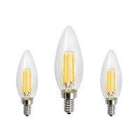 LED-FB10CTCD5.2 (3 PACK) Warm-White 2700K, 500 Lumens- Dimmable Decorative 3 PACK