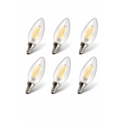 LED-FB10CTCD5.2 (6 PACK) Warm-White 2700K, 500 Lumens- Dimmable Decorative 6 PACK LED-FB10CTCD5.2 (6 PACK) Warm-White 2700K, 500 Lumens- Dimmable Decorative 6 PACK - Norman Lamps