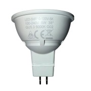 LED-5MR16-120V-5 Pure-White 5000K - 120-240 Volt Operation