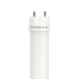 LED-T818-22-3500K A+B Hybrid 4 Foot Tube 17W 2,200 Lumens 3500K CCT