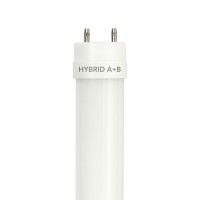 LED-T818-22-2700K A+B Hybrid 4 Foot Tube 18W 2,200 Lumens 2700K CCT