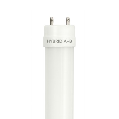 LED-T818-22-4000K A+B Hybrid 4 Foot Tube 17W 2,200 Lumens 4000K CCT LED-T818-22-4000K A+B Hybrid 4 Foot Tube 17W 2,200 Lumens 4000K CCT - Norman Lamps