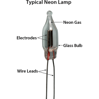 NE-51H/B2A Miniature Neon Bulb 120V Bayonet Base (BA9S) NE-51H/B2A Miniature Neon Bulb 120V Bayonet Base (BA9S) - NE-51H/B2A - Norman Lamps