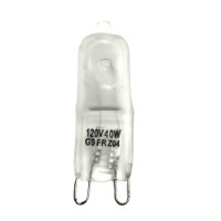 Q40G9-120V-FR Halogen Bulb 120V 40W G9 Base Frosted Glass Q40G9-120V-FR Halogen Bulb 120V 40W G9 Base Frosted Glass - Norman Lamps