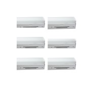 SNW4FT-30/25/18-6Pack 4 Foot LED Strip Fixture Multi Watt and CCT - 6 PACK SNW4FT-30/25/18-6Pack 4 Foot LED Strip Fixture Multi Watt and CCT - 6 PACK - Norman Lamps