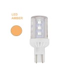 W921-10-30V-Amber LED T5 Wedge Base
