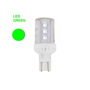 W921-10-30V-Green LED T5 Wedge Base - Norman Lamps
