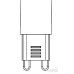 LED-G9-6W-L-3KD 120V 6W G9 Base 3000K Warm White  650 Lumens - LED-G9-6W-L-3KD - Norman Lamps