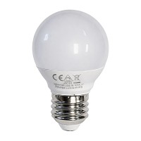 LED-G16E26D-4W5K Globe Bulb E26 Base 5000K CCT - Norman Lamps