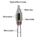 B7A (NE-45) 120v Miniature Neon Bulb - NE-45/B7A - Norman Lamps