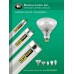 1383/TF Miniature Reflector Bulb  with Shatter Protective Coating - Tuff-Coat-1383 - Norman Lamps